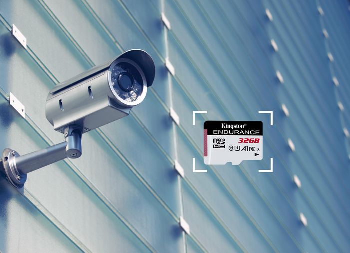 Kingston Tarjeta MicroSD de 32GB, UHS-I U1 Class 10, Alta Durabilidad para Grabación Continua Full HD 1080p