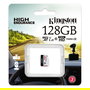 Kingston High Endurance Tarjeta MicroSDXC 128GB Clase 10 UHS-I U1 A1 Velocidad Lectura 95MB/s