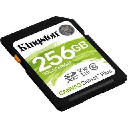 Tarjeta de Memoria SDXC Kingston CANVAS Select Plus 256 GB
