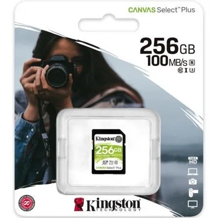 Tarjeta de Memoria SDXC Kingston CANVAS Select Plus 256 GB