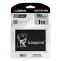 Kingston KC600 - Unidad de Estado Sólido SSD Interno 2.5" SATA, 1 TB, Lectura de 550 MB/s, Escritura de 520 MB/s