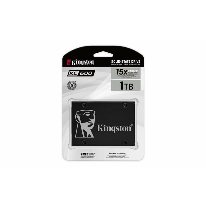 Kingston KC600 SSD 1 TB 2.5 de SATA III