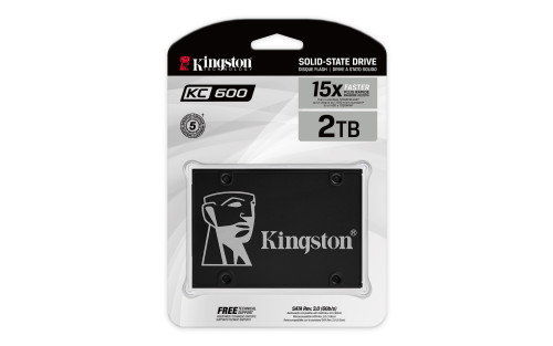 Kingston SKC600/2048G SSD 2.5" 2048 GB Serial ATA III 3D TLC Kingston SKC600/2048G SSD 2.5" 2048 GB Serial ATA III 3D TLC