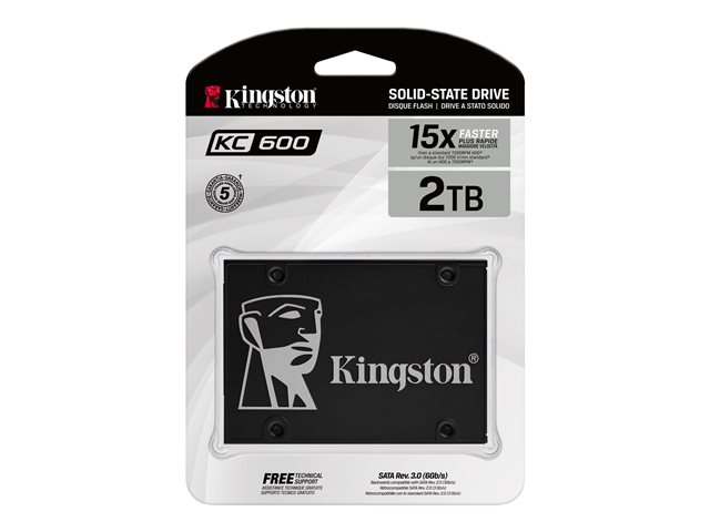 Kingston KC600 2 TB SSD 2.5 SATA III Kingston KC600 2 TB SSD 2.5 SATA III