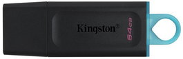 Kingston DataTraveler Exodia 64 GB USB 3.2 Gen 1 Negro, Turquesa