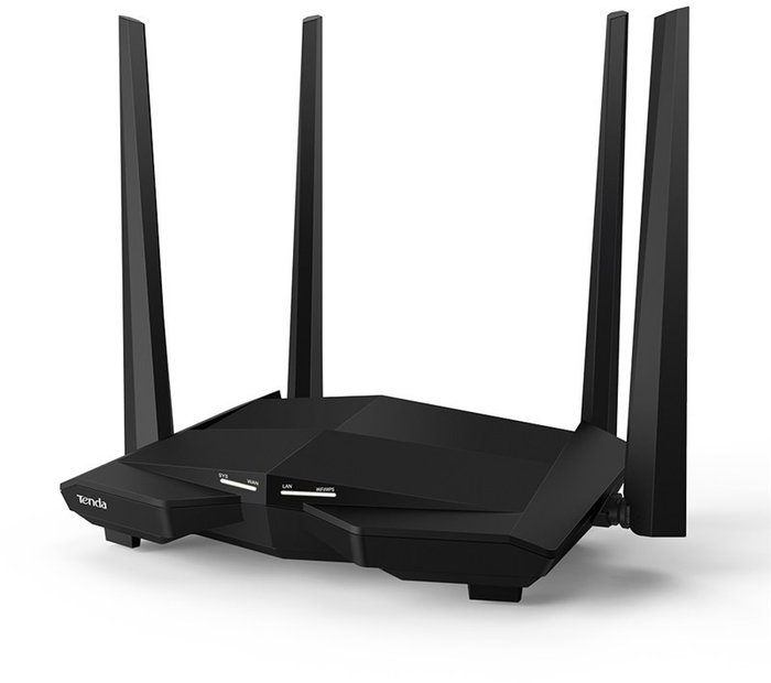 Tenda AC10 Router Gigabit Doble Banda AC1200 1167 Mb/s