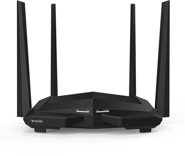 Tenda AC10 Router Gigabit Doble Banda AC1200 1167 Mb/s