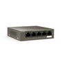 IP-COM G1105P-4-63W Switch Gigabit con 5 Puertos (4 con PoE+ de 30W, 58W Total) para Cámaras IP y AP, con VLAN y Protección 6KV