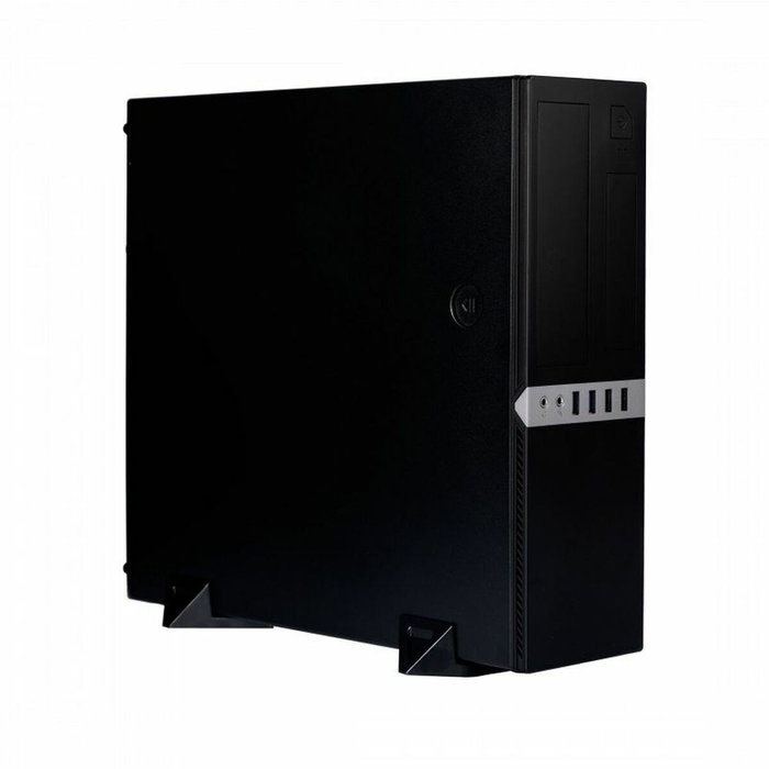 Coolbox Caja MicroATX Slim convertible Negro