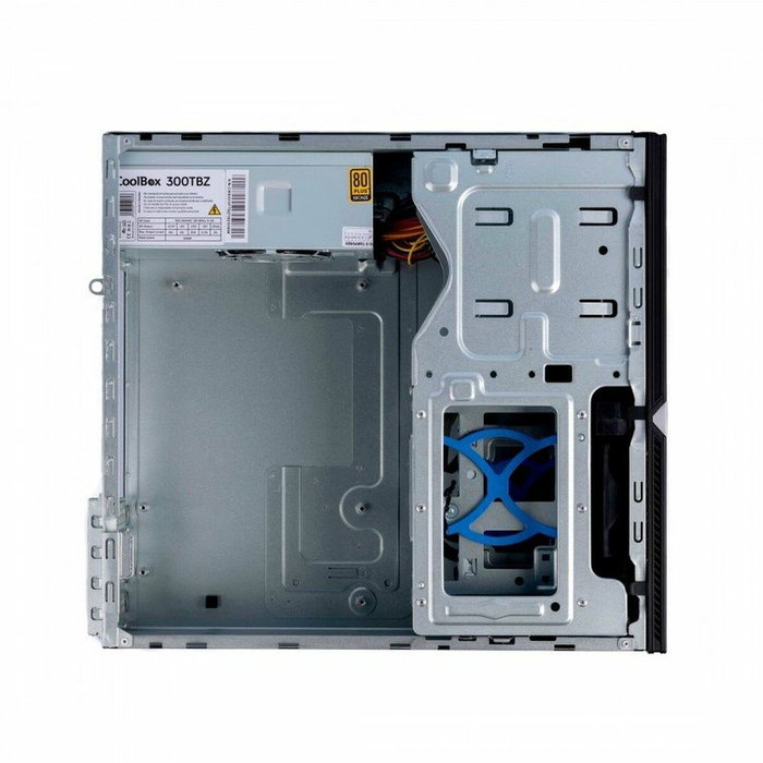 Coolbox Caja MicroATX Slim convertible Negro