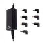 COOLBOX Cargador Universal 65W con 14 Puntas, Negro