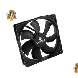 Coolbox Ventilador Auxiliar 120mm 3 Pines 1500rpm