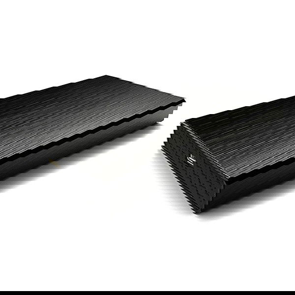 Coolbox Carcasa Externa Disco Duro HDD/SSD 2.5" USB 3.0 Tipo C Hasta 5 Gbps, Compatible con Unidades SATA de 7mm/9.5mm hasta 2TB, Modelo SlimChase A-2523 - Negro