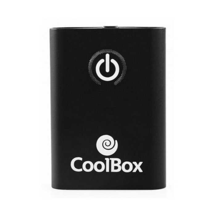 Coolbox Wireless Audiolink Transmisor-Receptor Bluetooth Negro