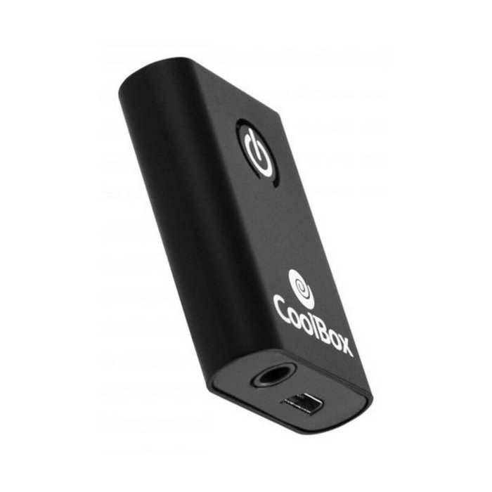 Coolbox Wireless Audiolink Transmisor-Receptor Bluetooth Negro