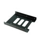 Coolbox Adaptador de Bahía 3.5 a 2.5 Metal Negro COO-AB3525M