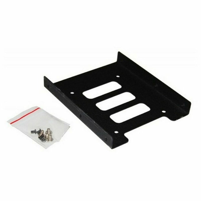 Coolbox Adaptador de Bahía 3.5 a 2.5 Metal Negro COO-AB3525M
