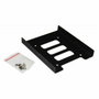 Coolbox Adaptador de Bahía 3.5 a 2.5 Metal Negro COO-AB3525M