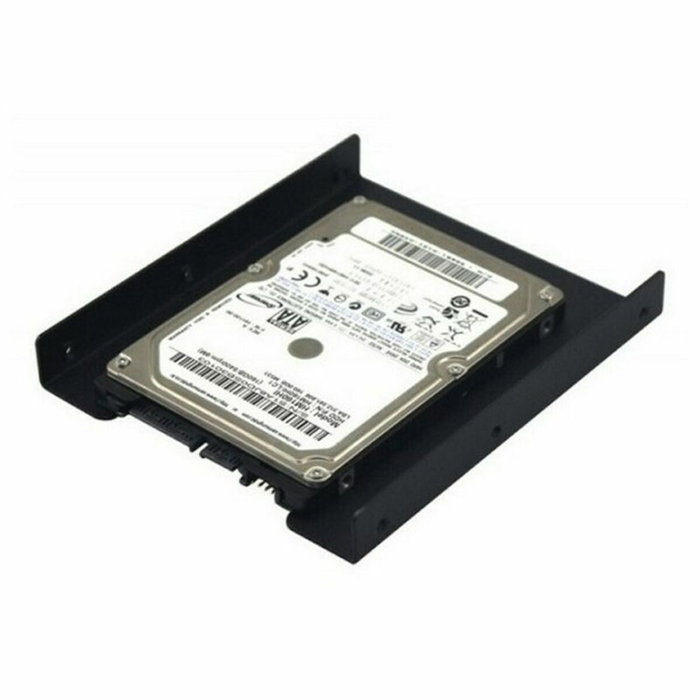 Coolbox Adaptador de Bahía 3.5 a 2.5 Metal Negro COO-AB3525M