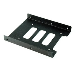 Coolbox Adaptador de Bahía de Metal de 3.5 a 2.5 para SSD/HDD Negro