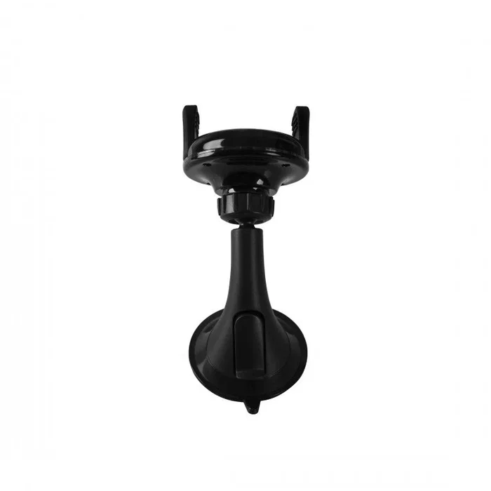 Coolbox CoolCharge Soporte Cargador Inalámbrico para Coche con Ventosa Gel, Compatible Smartphones Hasta 11 cm, Color Negro