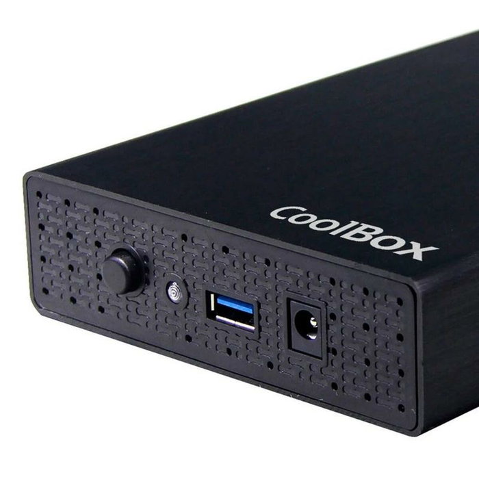 Coolbox Carcasa para disco duro HDD 3.5 pulgadas USB 3.2 Gen 1