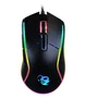 Deep Gaming Ratón Gaming DeepDarth RGB, Sensor Óptico 6400 DPI, 8 Botones Programables, 9 Modos de Iluminación, Software de Gestión, Cable USB A 1.8m, Negro
