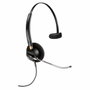 Poly HW510V Auriculares Monaurales con Tubo de Voz y Cancelación de Ruido en Negro