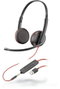 Poly Blackwire 3225 Auriculares con Micrófono USB-A y Jack 3,5 mm Negro