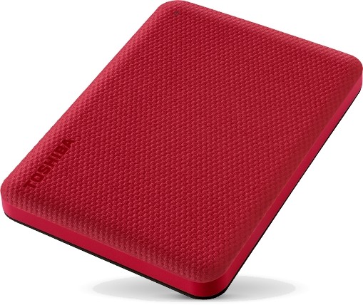 Toshiba Canvio Advance 4 TB Rojo