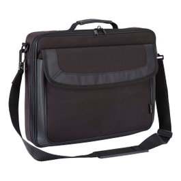 Targus Classic Clamshell Maletín Portátil 15.6'' Compatible con Dell, Negro, Poliéster, Ligero (630 g)