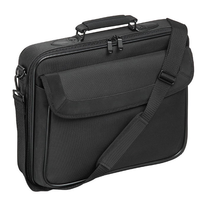 Targus Classic Clamshell Maletín Portátil 15.6'' Compatible con Dell, Negro, Poliéster, Ligero (630 g)