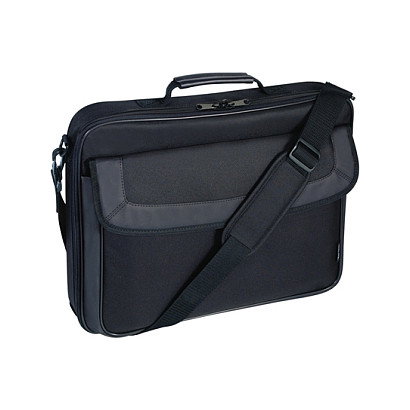 Targus Classic Clamshell Maletín Portátil 15.6'' Compatible con Dell, Negro, Poliéster, Ligero (630 g)
