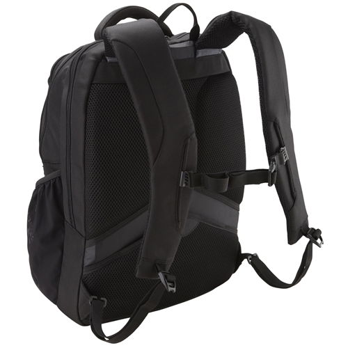 Targus Traveller - Mochila portátil para ordenador 15.6 Pulgadas, protección SafePort x D3O, nylon balístico 1680D, color Negro