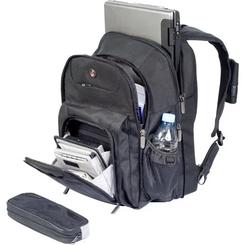 Targus Mochila Traveller Portátil 15.6 Pulgadas Negro con SafePort x D3O y Capacidad Ampliable