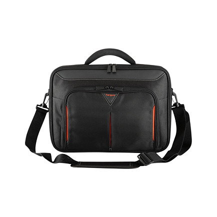 Targus Classic+ Clamshell Case para portátiles de 13-14.3 pulgadas - Negro/Rojo Targus Classic+ Clamshell Case para portátiles de 13-14.3 pulgadas - Negro/Rojo