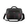 Targus Classic+ Clamshell Case para portátiles de 13-14.3 pulgadas - Negro/Rojo