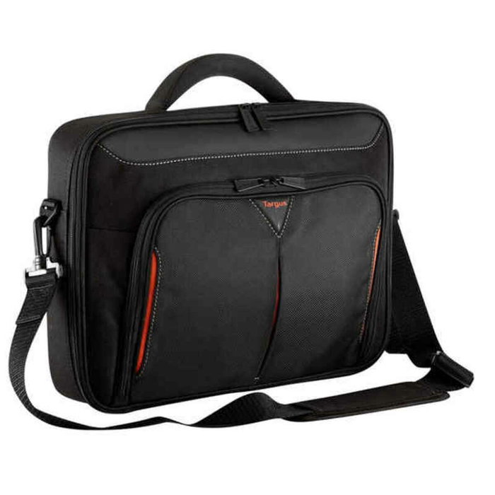 Targus Classic+ Clamshell Maletín para Portátil 17-18 Pulgadas Negro/Rojo
