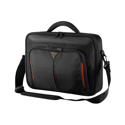 Targus Classic+ Clamshell Maletín para Portátil 17-18 Pulgadas Negro/Rojo