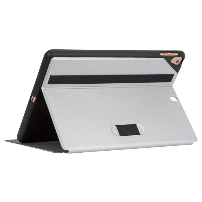 Targus Funda Click-In Folio Plata para iPad 10.2, Air 10.5 y Pro 10.5