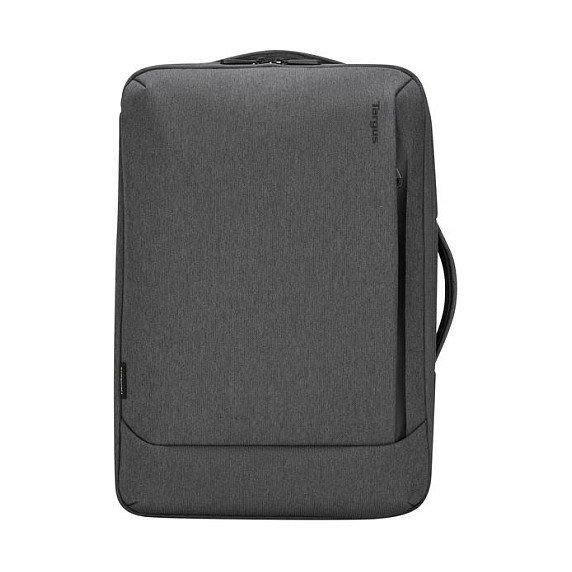 Targus Mochila para Portátil Cypress Convertible EcoSmart 15.6 Pulgadas 39.6 cm, Tirante Hombro, Bolsillos Frontal y Trasero, Color Gris, Peso 900 g