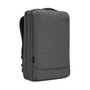 Targus Mochila para Portátil Cypress Convertible EcoSmart 15.6 Pulgadas 39.6 cm, Tirante Hombro, Bolsillos Frontal y Trasero, Color Gris, Peso 900 g