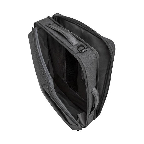 Targus Mochila para Portátil Cypress Convertible EcoSmart 15.6 Pulgadas 39.6 cm, Tirante Hombro, Bolsillos Frontal y Trasero, Color Gris, Peso 900 g