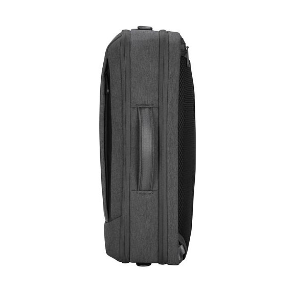 Targus Mochila para Portátil Cypress Convertible EcoSmart 15.6 Pulgadas 39.6 cm, Tirante Hombro, Bolsillos Frontal y Trasero, Color Gris, Peso 900 g