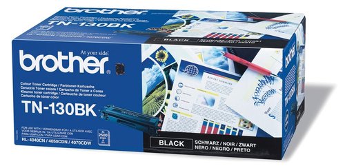 Brother TN-130 BK Tóner Negro Original