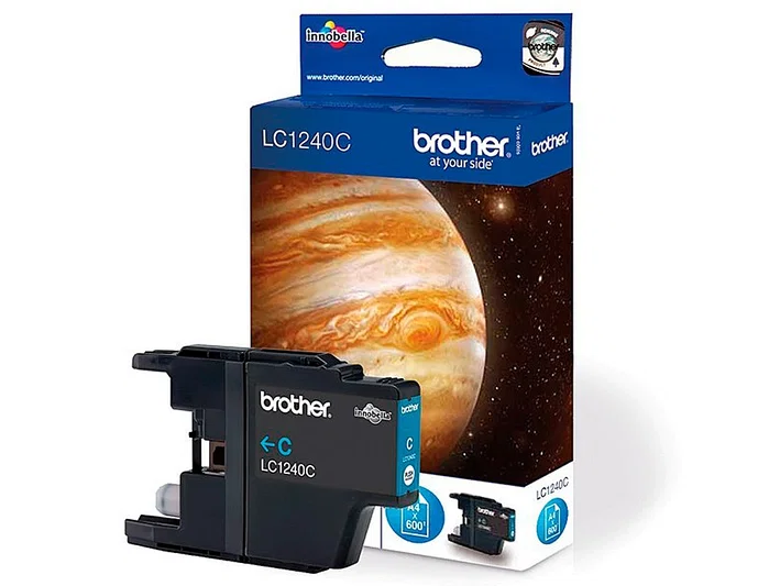 Brother Cartucho de Tinta Original LC-1240CBP Cian