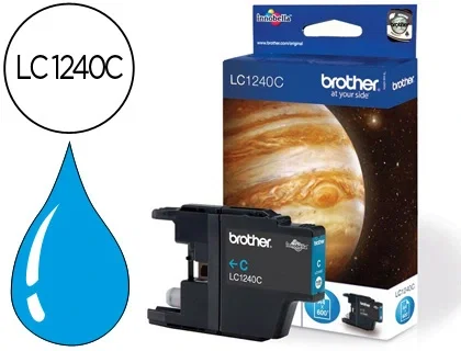 Brother Cartucho de Tinta Original LC-1240CBP Cian