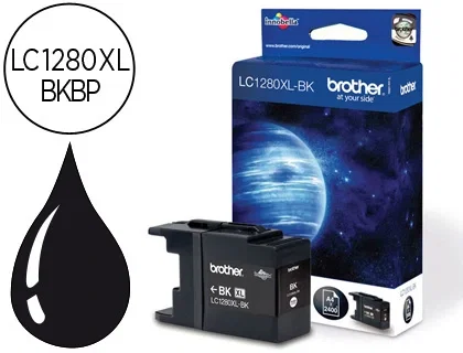 Brother LC-1280XLBK Negro Alta Capacidad Brother LC-1280XLBK Negro Alta Capacidad