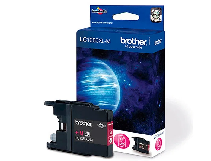 Brother LC-1280XLM Magenta Alto Rendimiento (XL) Brother LC-1280XLM Magenta Alto Rendimiento (XL)