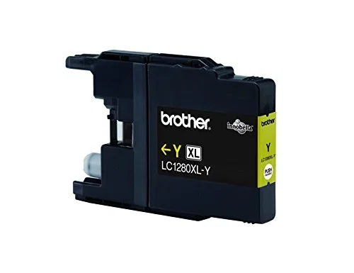 Brother LC-1280XLY Amarillo de alto rendimiento (1.200 páginas) Brother LC-1280XLY Amarillo de alto rendimiento (1.200 páginas)